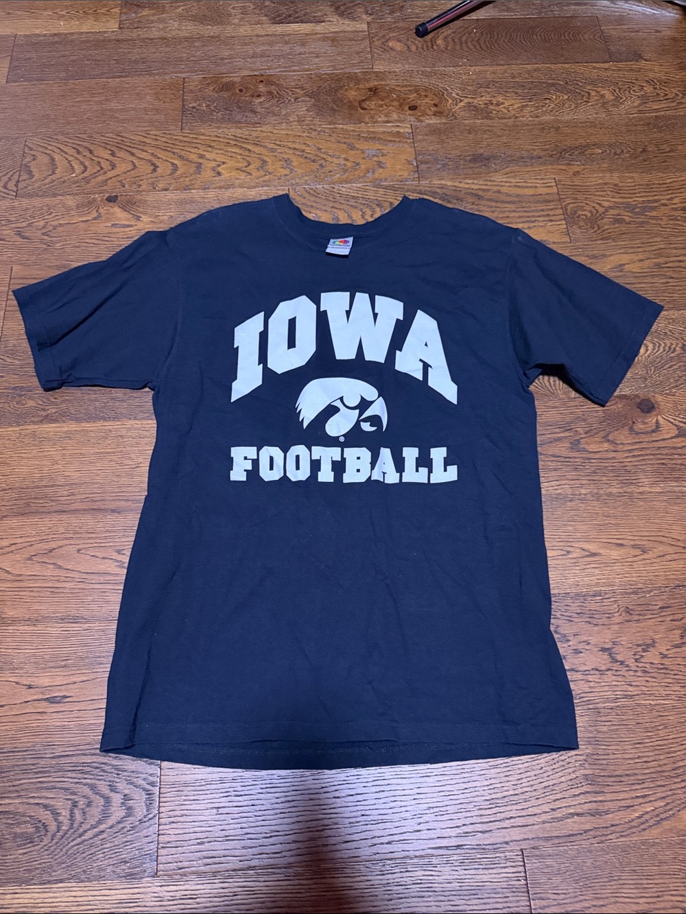 Vintage Iowa Hawkeyes Football T-Shirt